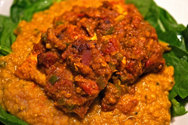 Curry Salmon & Parippu 2